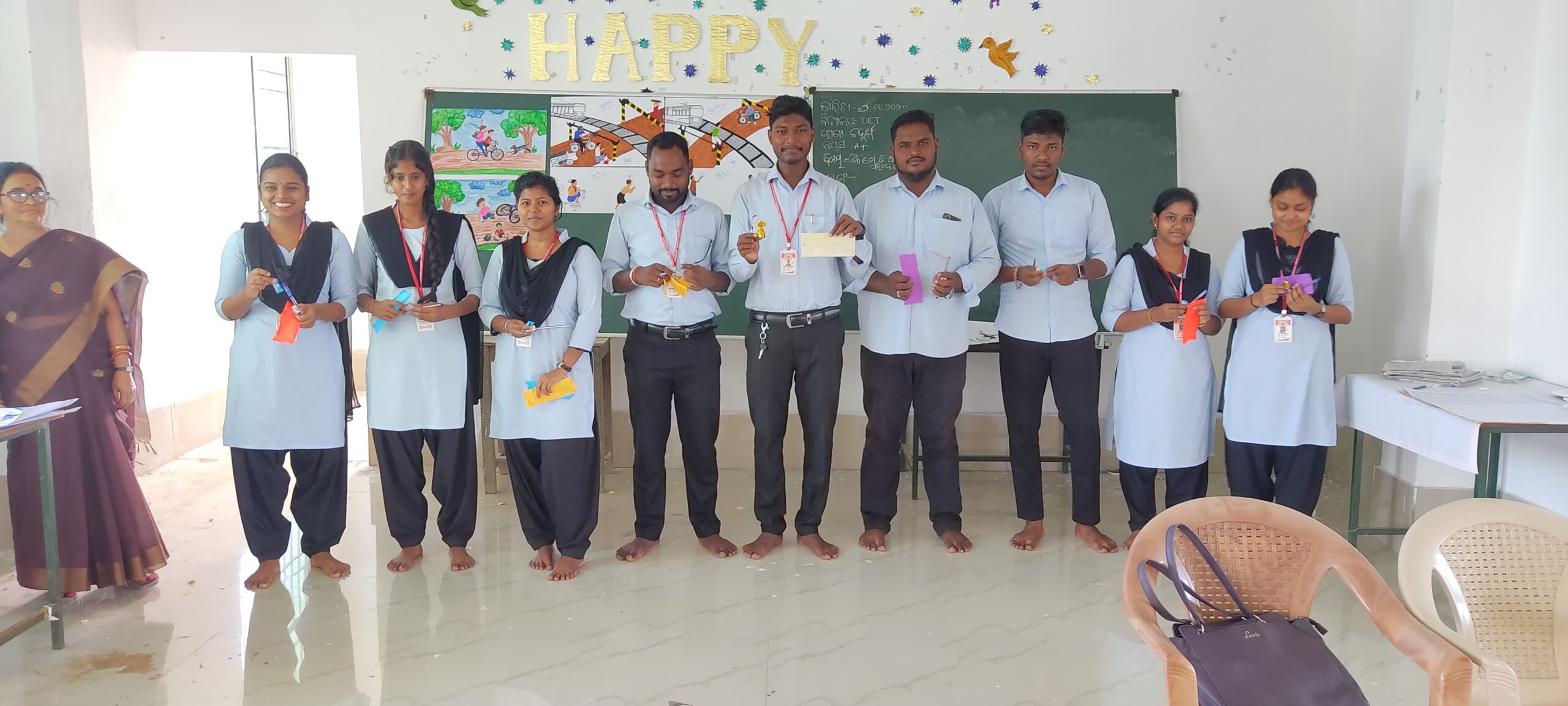 Prize Distribution for 100_ Attendee Month wise